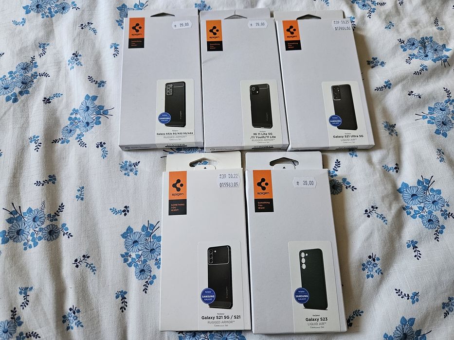 Кейсове Spigen За Xiaomi Mi 11 Lite,Samsung A52/S23/S21/S21 Ultra/S22 Ultra