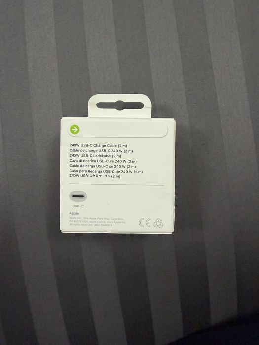 Cablu de incarcare apple usb-c 240W  2m