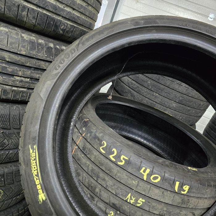 2x 225/40/19 VARA GOODYEAR 2023 sTare excelentă