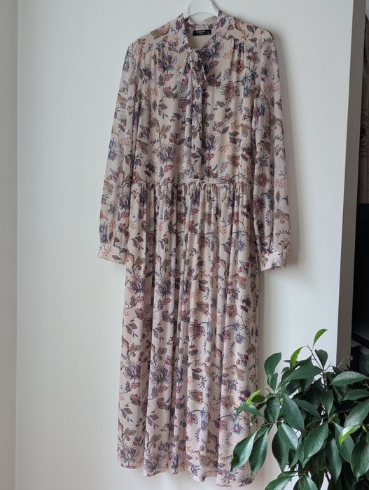 Rochie midi cu flori