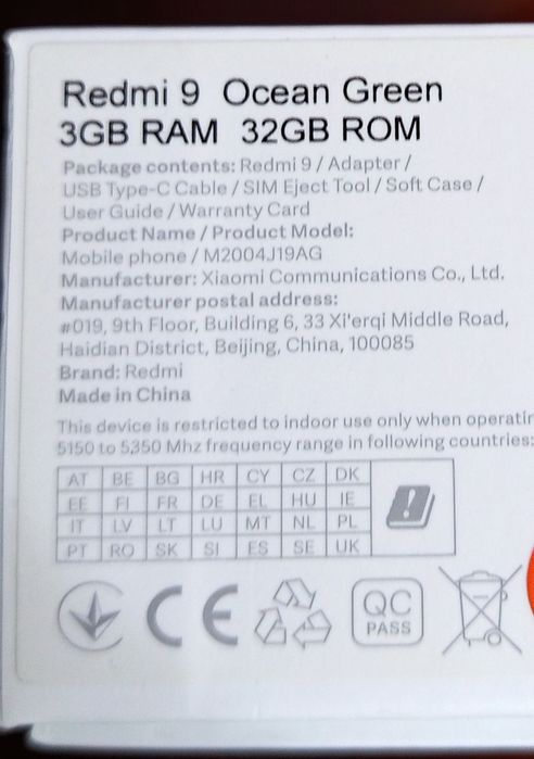 Продам телефон Редми 9