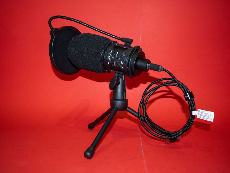 NOS 500 USB Кондензаторен Микрофон с Neumann капсула за студио подкаст и стрийминг