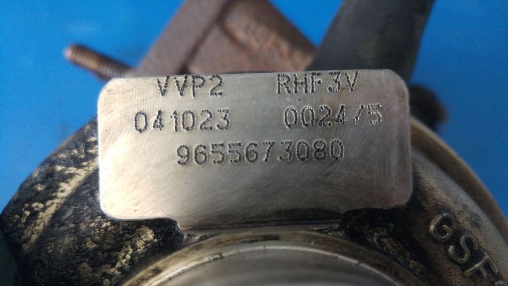 turbina citroen c3 1.4 hdi 8hy 9655673080
