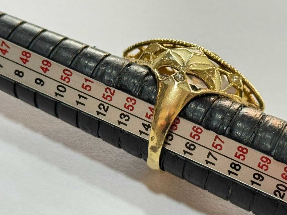 Златен Дамски Пръстен 14К(7.06гр)