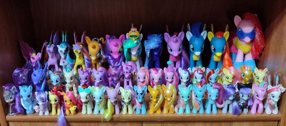 Пони my little pony разные