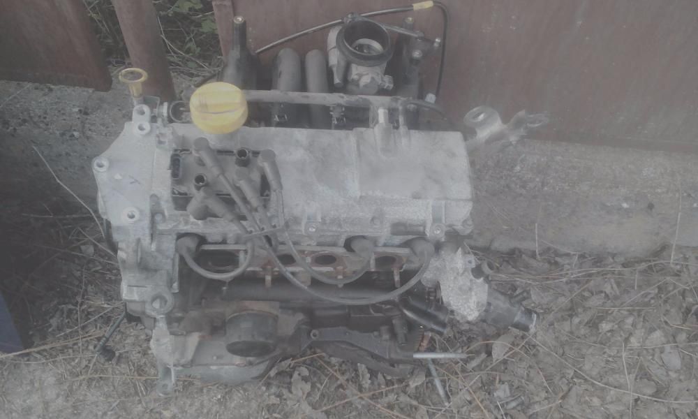 двигател дачия лоджи докер 83к.с 1.6 72000км