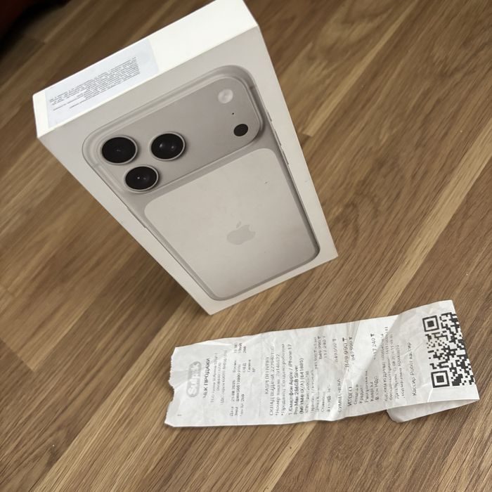 Айфон 17 pro max 256 EAC Новый