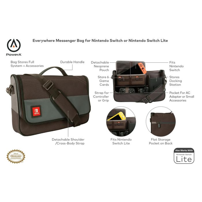 Geanta Everywhere Messenger Bag pentru Nintendo Switch,nou