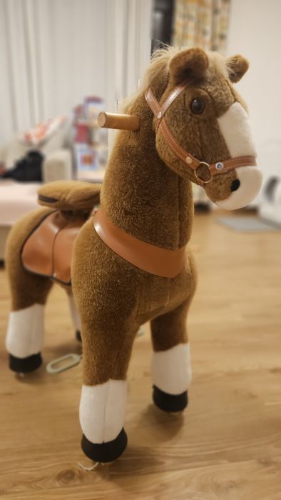 Căluţ cu rotile şi pedale, 3-7 ani, viraj stânga dreapta, PonyCycle