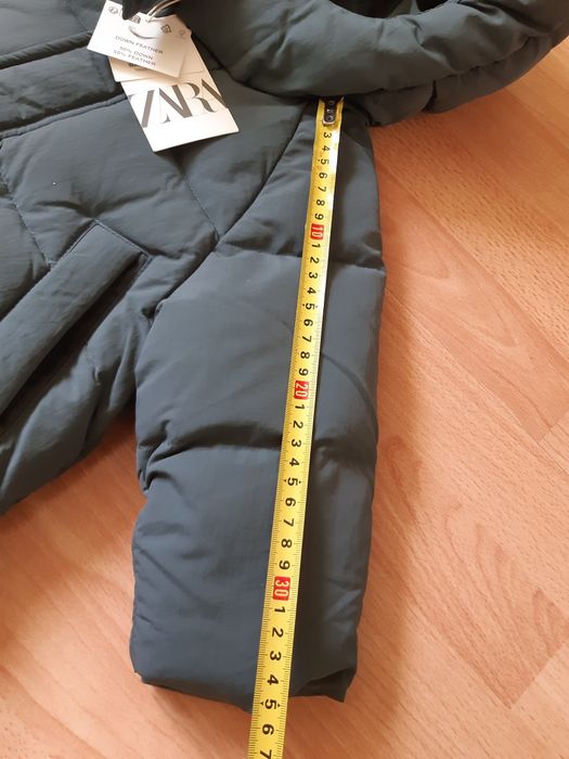 Ново зимно яке Zara с пух, размер 92 см