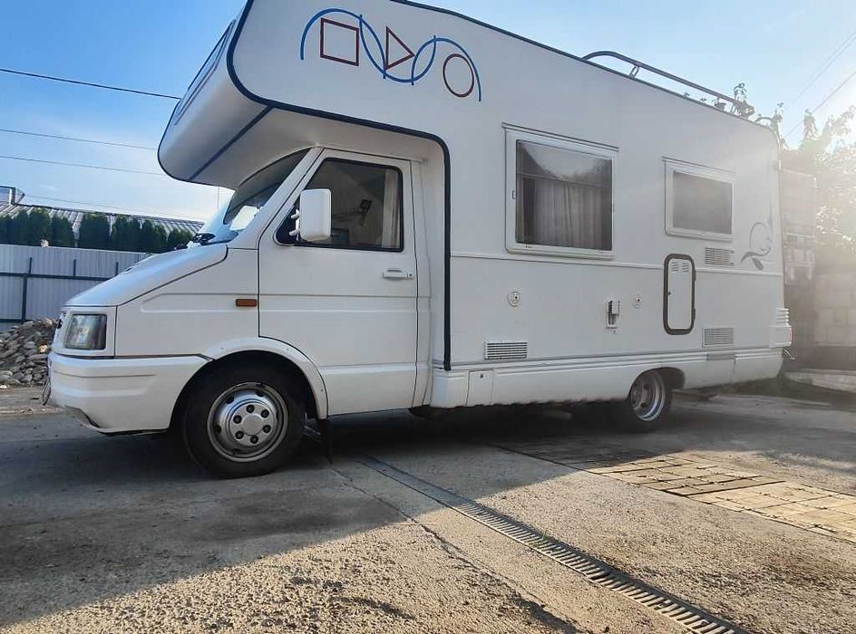 camper autorulota iveco buerstner ,aer cond. 12v,220v +aer la sofer