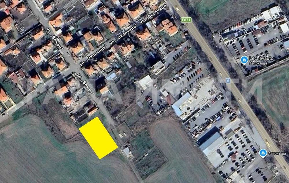 Парцел за жилищно строителство в кв. Ветрен, гр. Бургас