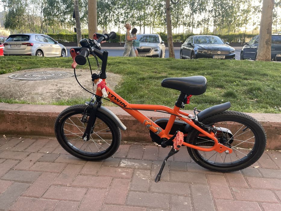 Bicicleta 16 inch portocalie