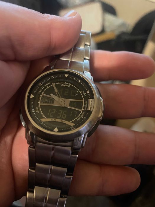 Часовник Casio Outgear AQF-101WD-1BV , Термометър