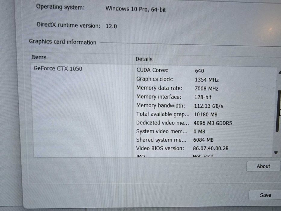 Laptop gaming Asus Rog GL503VD i7-7700HQ/GTX 1050/12 gb ram/512 SSD