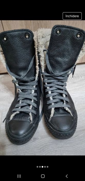 Converse All Star originali din piele 36,5