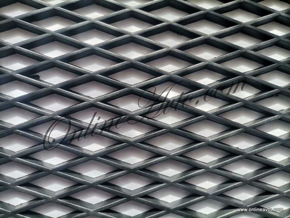 Ромбоидна Pvc тунинг мрежа за броня " ромб" 120х40см.