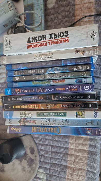 Blu ray, dvd диски лицензия
