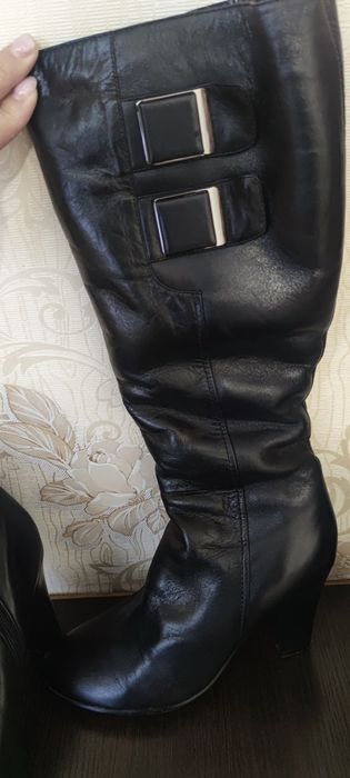 Продам сапоги натуральная кожа