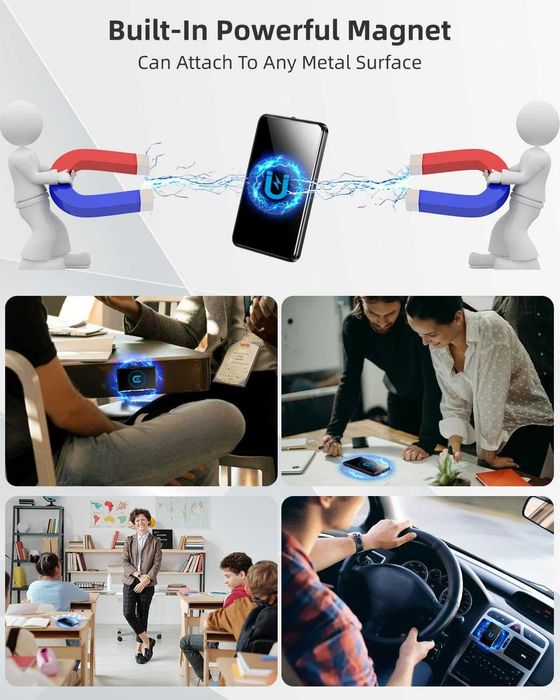 128GB гласов рекордер, аудио рекордер с AI-интелигентно шумопотискане