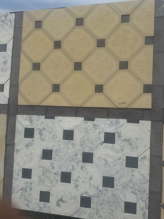 Брусчатка, тротуарная плитка, бордюры