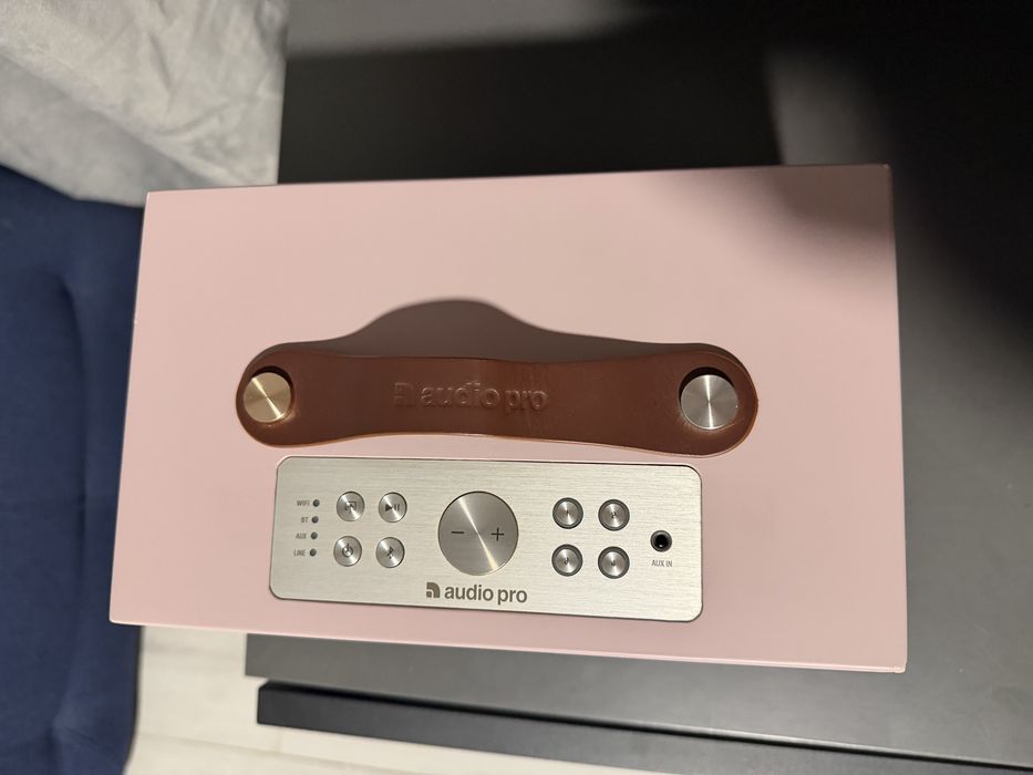 Boxa Audio Pro - Addon C5 - Pink - High Quality Speaker - WLAN Multi-Room - Airplay, Stereo, Bluetooth, Wireless, WiFi