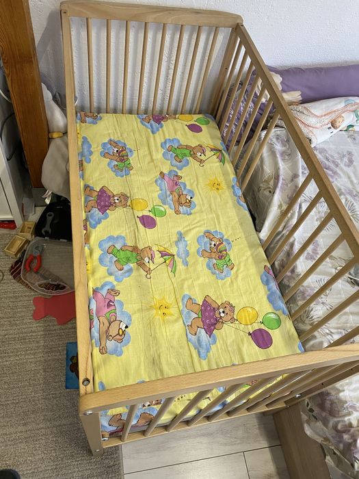 Бебешко детско легло с матрак