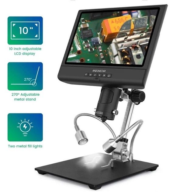 Цифровой Микроскоп 10 дюмовым