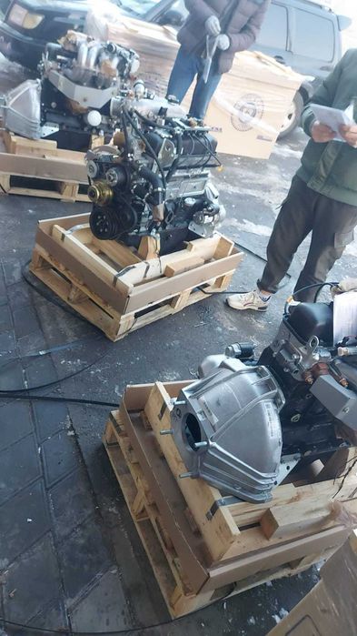 Двигатель сотка инжектор Евро3 Газель чугун