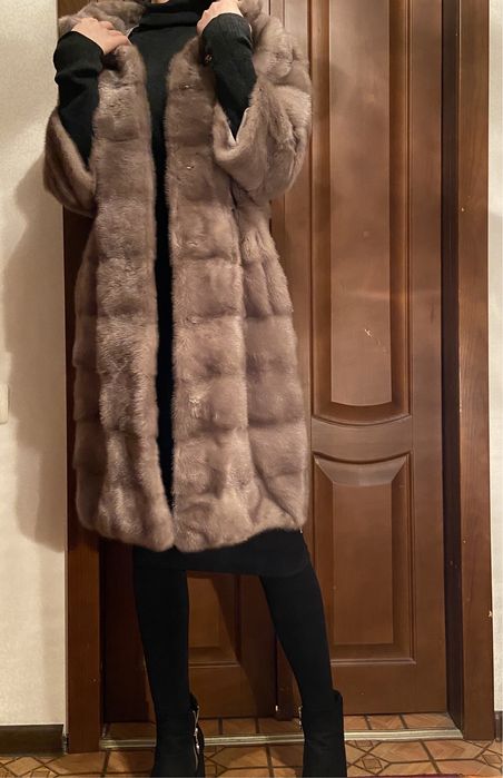 Греческая норковая шуба