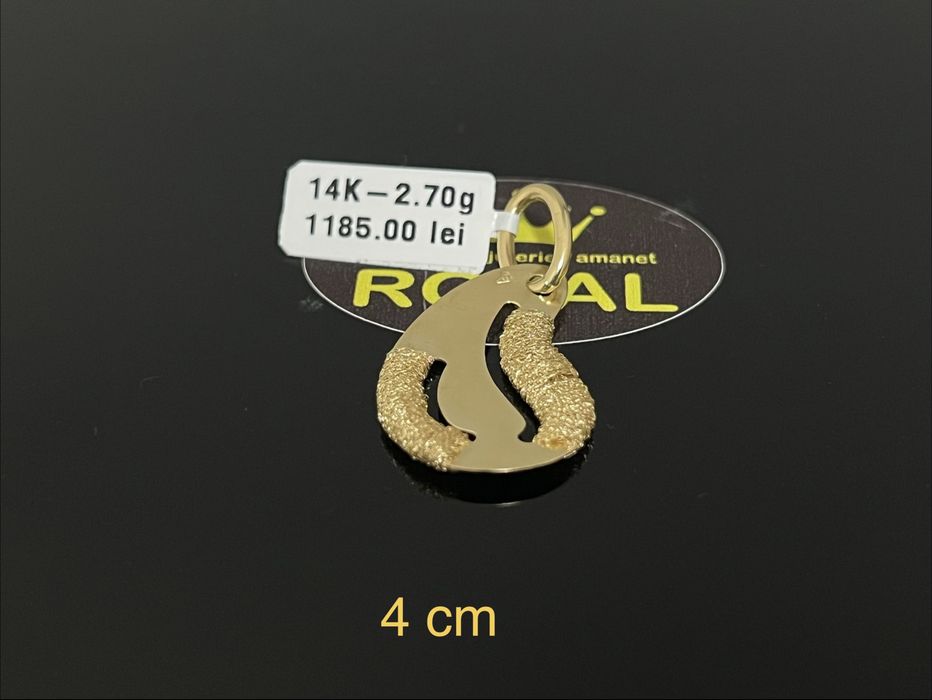 Bijuteria Royal CB: Pandant aur 14k 2,70gr