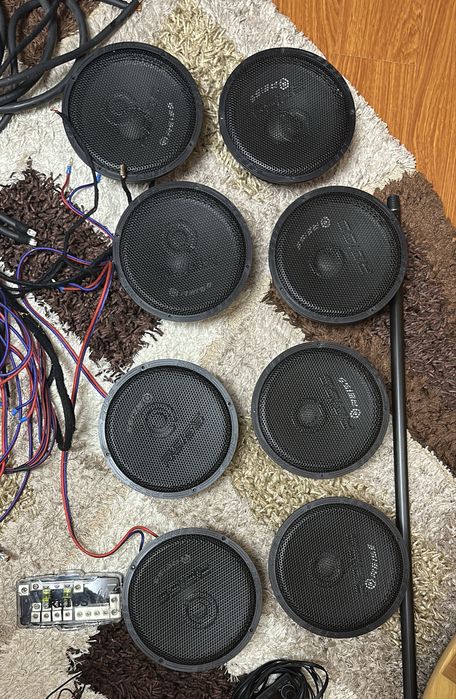 Audison BitTen, Musway DSP 68, Reiss M8Solo, Reiss 12Lite, Atom, GS