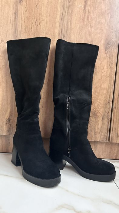 Зимние сапоги европейка