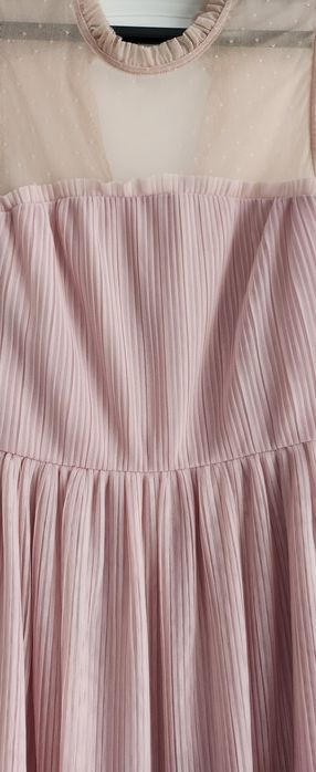 Rochie midi plisata H&M