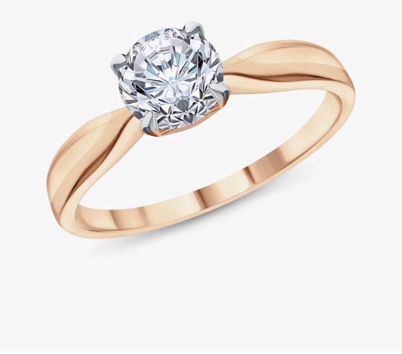 Кольцо с бриллиантом 0.7 карат