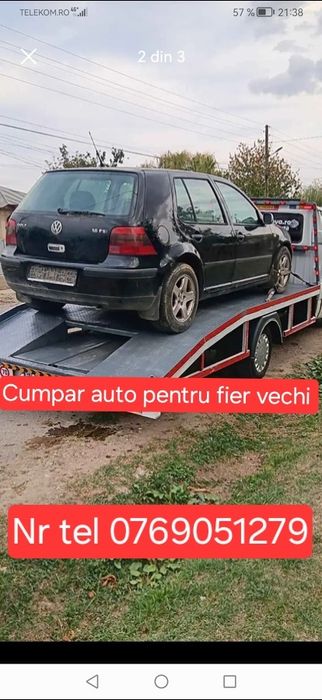 Auto pentru fier vechi plata pe loc