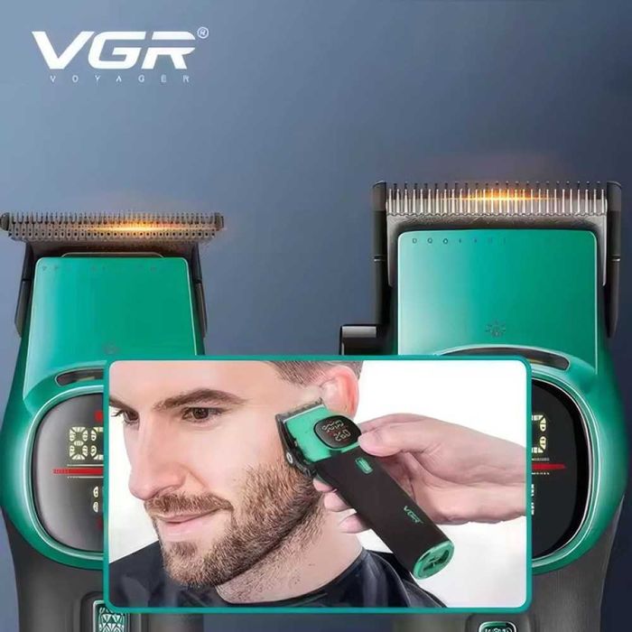 Combo VGR 885 S2  професионален комплект машинки подстригване и контур