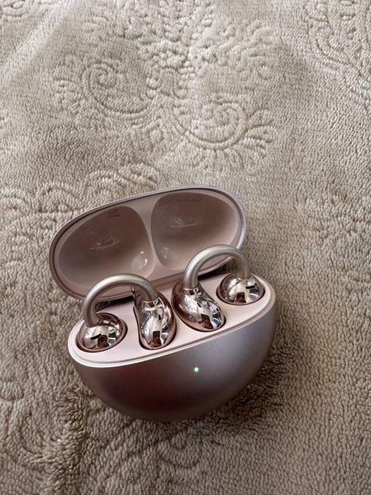 Слушалки с микрофон Huawei FreeClip Rosegold , IN-EAR (ТАПИ)