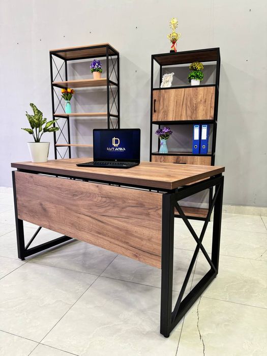 компьютерный письменный стол, лофт,stol,parta komyuter stol,loft