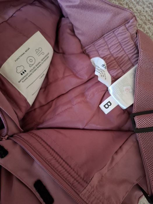 Salopeta impermeabila fete H&M, marime 2-4 ani