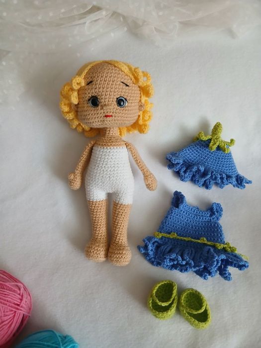Вязаные куклы ручной работы