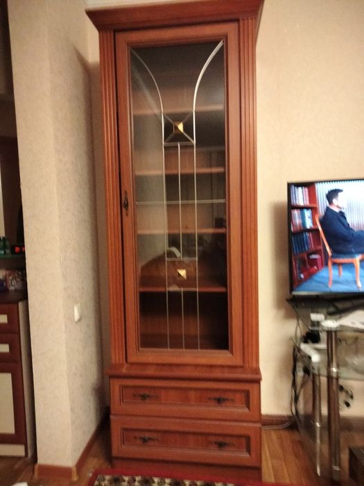 Набор. Горка стекло,шкаф