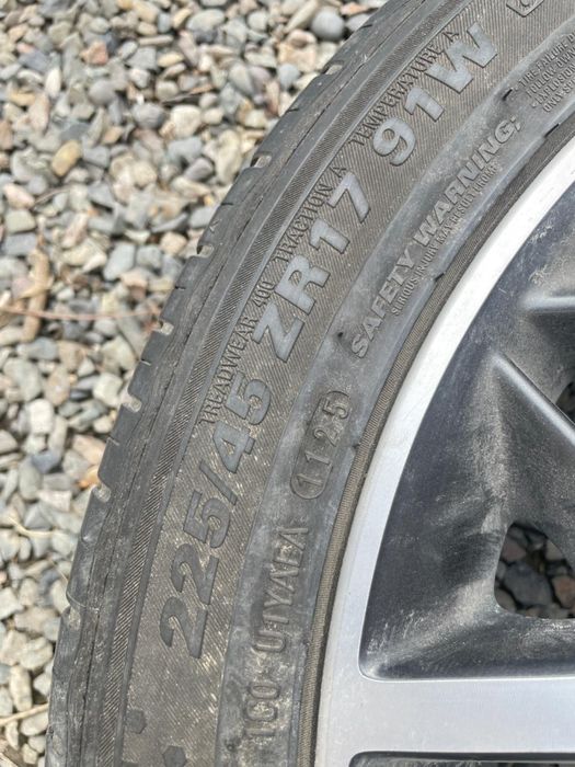 Продам диски с резиной 225/45/R17