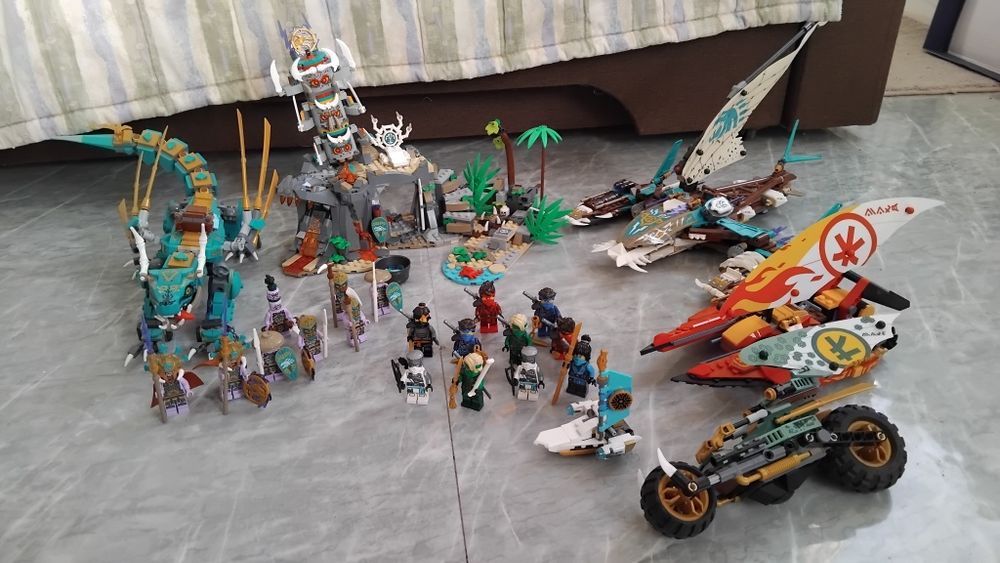 LOT Lego Ninjago Island season Complet 71747,71746,71748, 71745