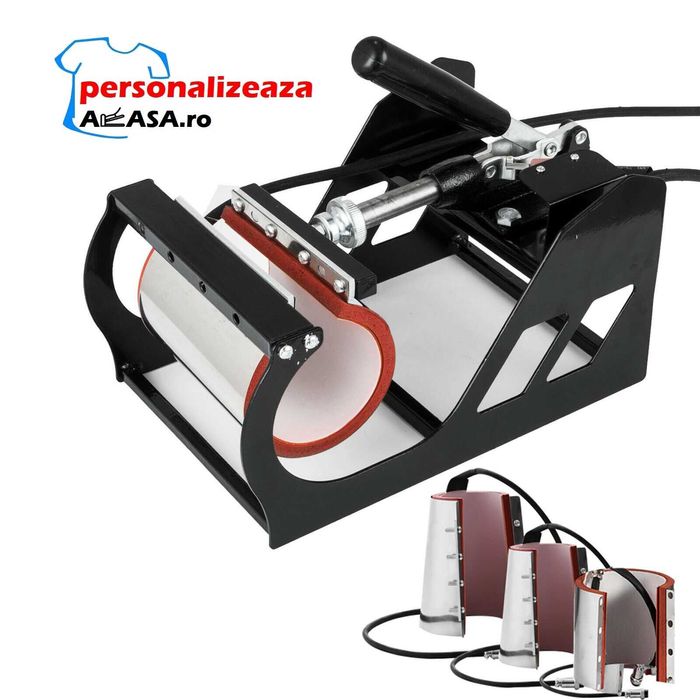 Echipament Personalizare / Presa Termica 8in1, Tricouri, 23x30cm