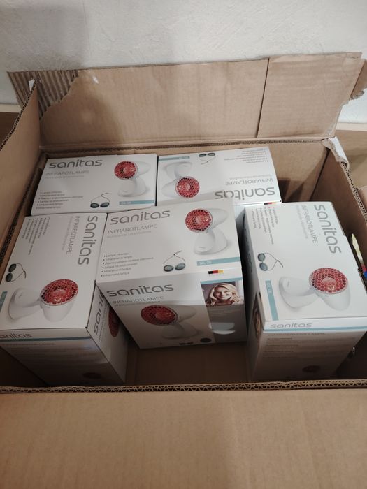 Нова инфрачервена лампа Sanitas 100 W