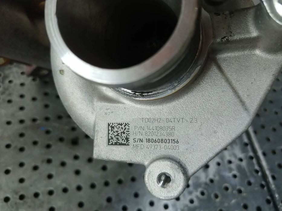 turbina  0.9 tce h4bb408 renault captur renault clio 4 dacia sandero 2 logan 2 144108035r 8201234380 49373-04003