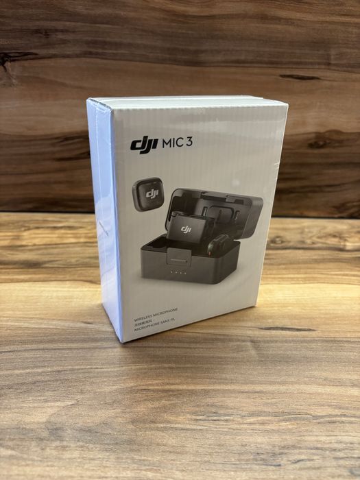 DJI Mic 3 в упаковке (2TX+1RX+Charging Case)