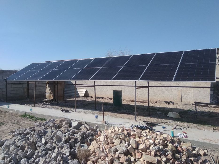 Quyosh panel oʻrnatamiz