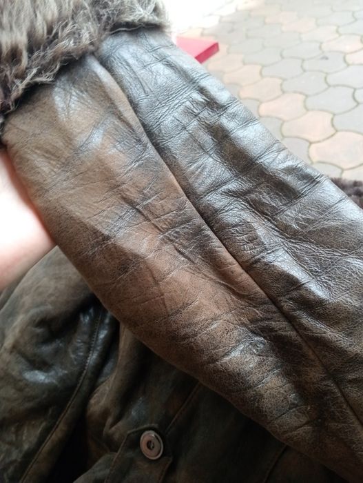 Geaca/ Cojic piele naturala